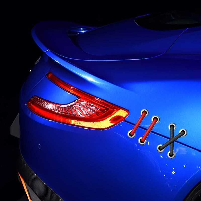 Creative 3D Patch Binding Strap Car Sticker