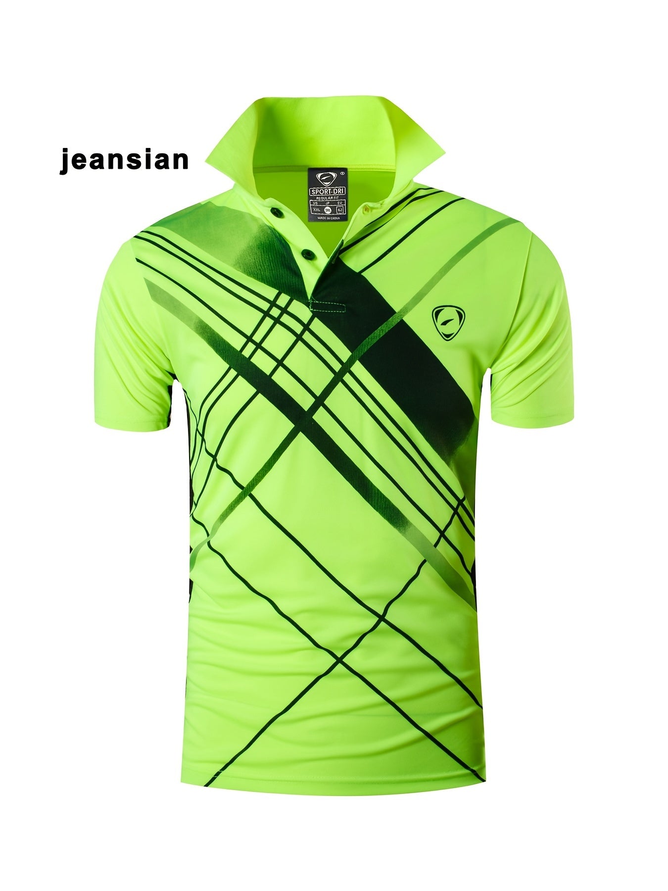 Men's Quick Dry Sports Shirt for Tennis Golf Bowling