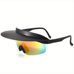 Large Frame Cycling Sunglasses For Men UV resistant Sports Tourism Glasses