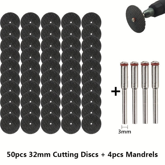 32mm Abrasive Cutting Disc with Mandrels for Metal Cutting