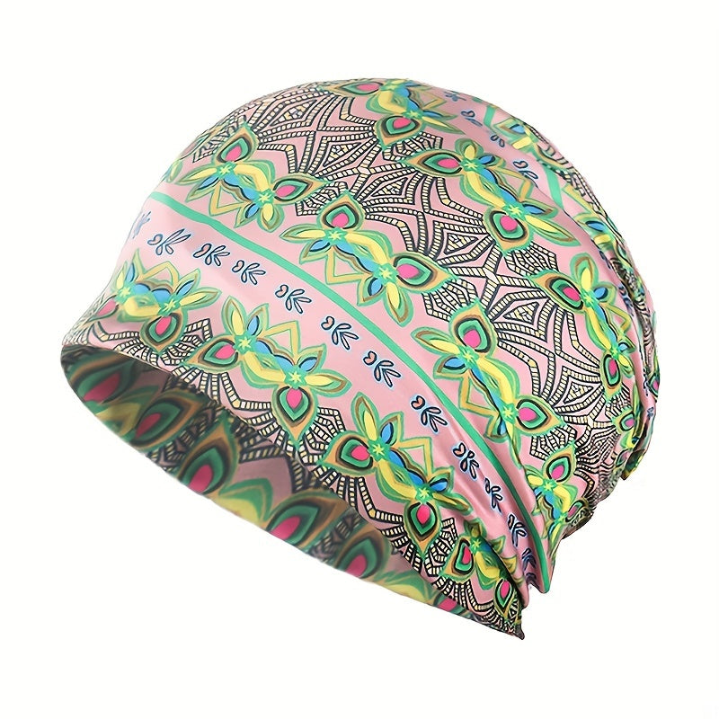 Slouchy Beanie Hat Baggy Skull Sleep Cap Stretch Knit Sleeping Hat