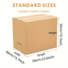 10 Packs Five Layer Ultra Hard Moving Cardboard Boxes Express Packaging
