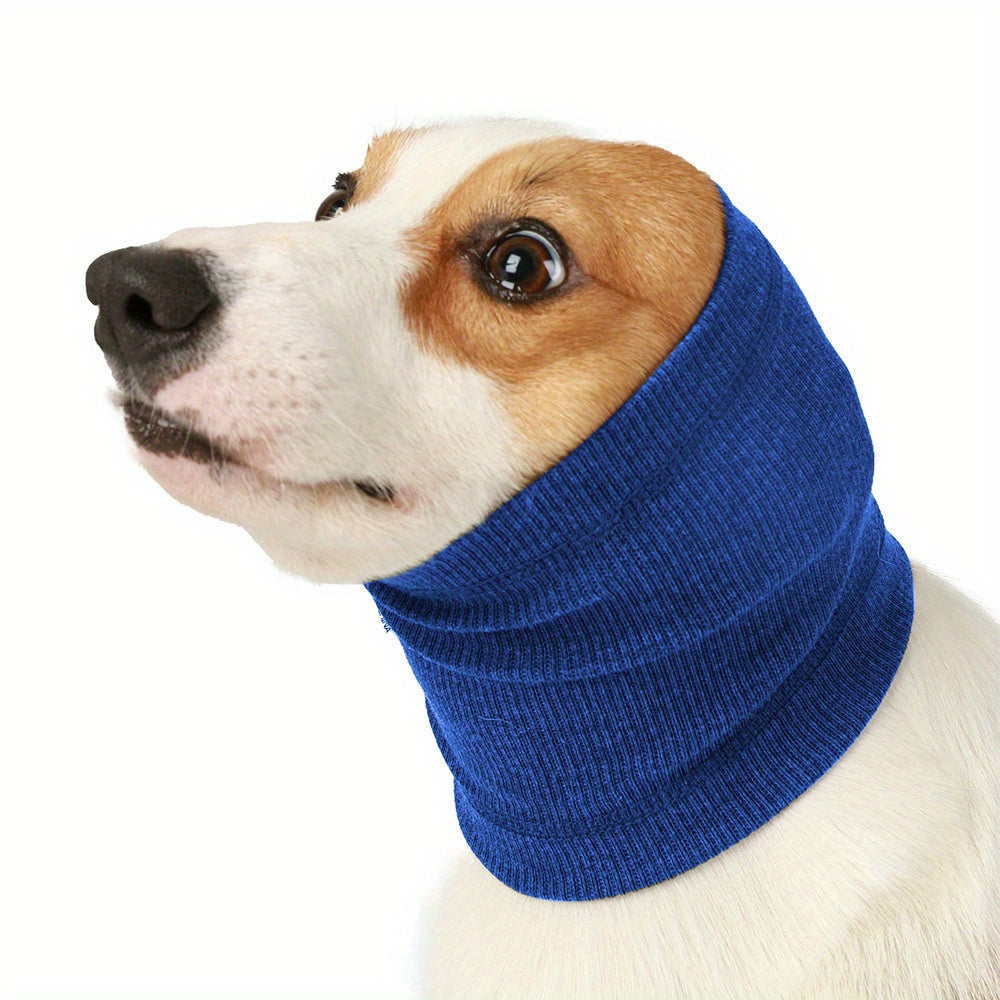 Dog Hoodie with Ear Covers for Noise Protection