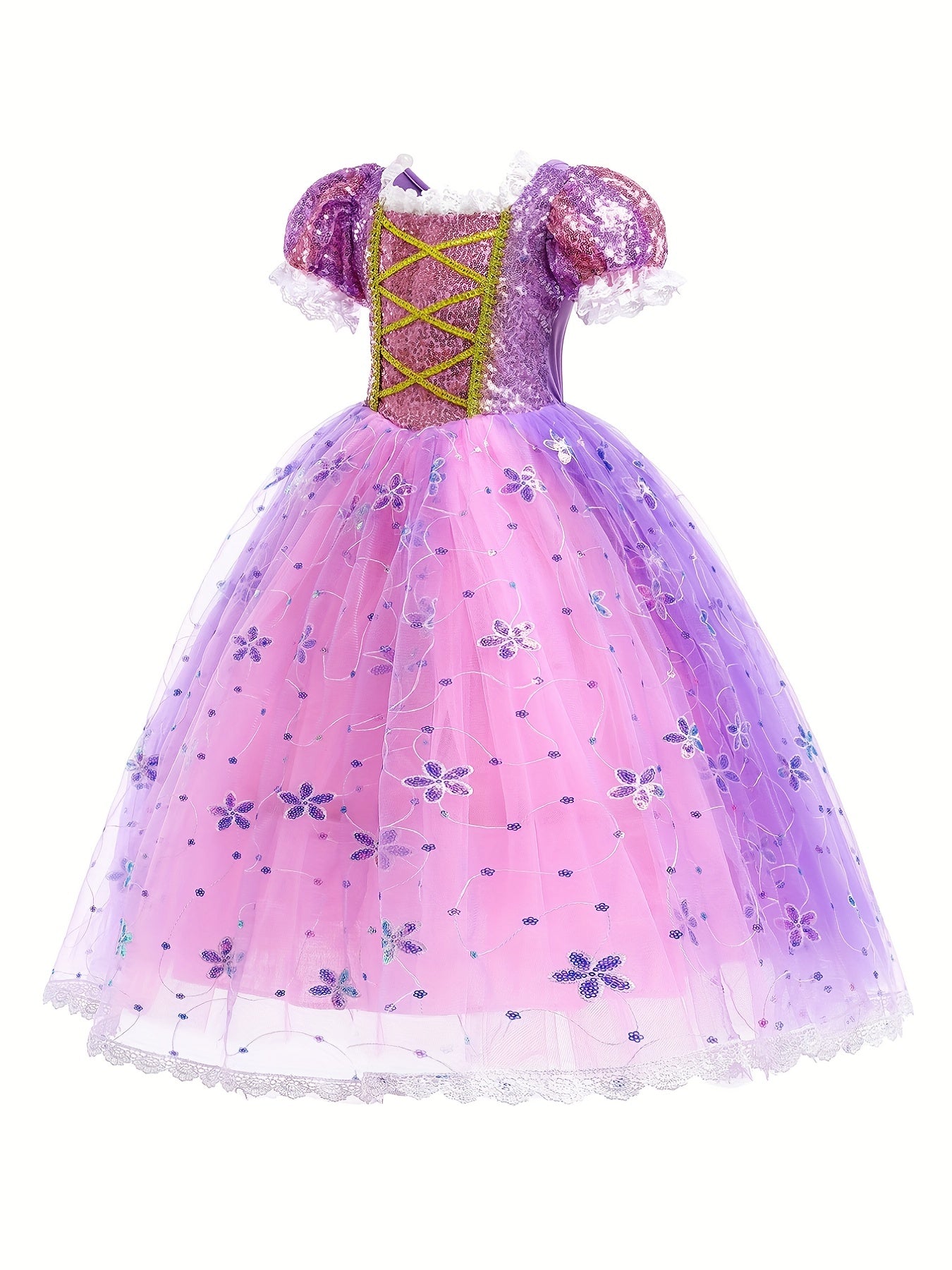 Princess Dress with Accessories Set for Party Performance