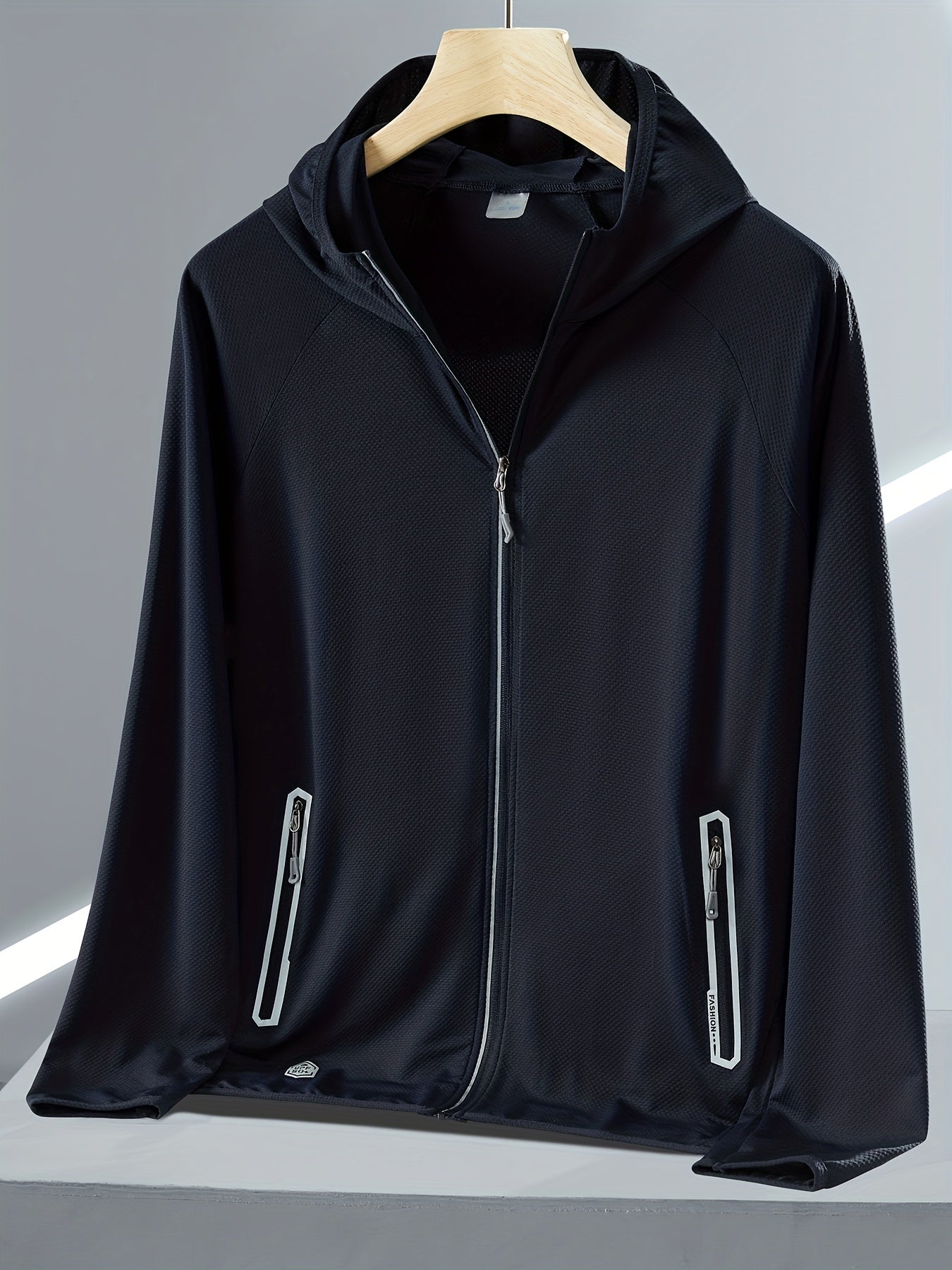 Men's Sun Protection Hooded Jacket for Outdoor Activities