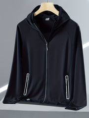 Men's Sun Protection Hooded Jacket for Outdoor Activities