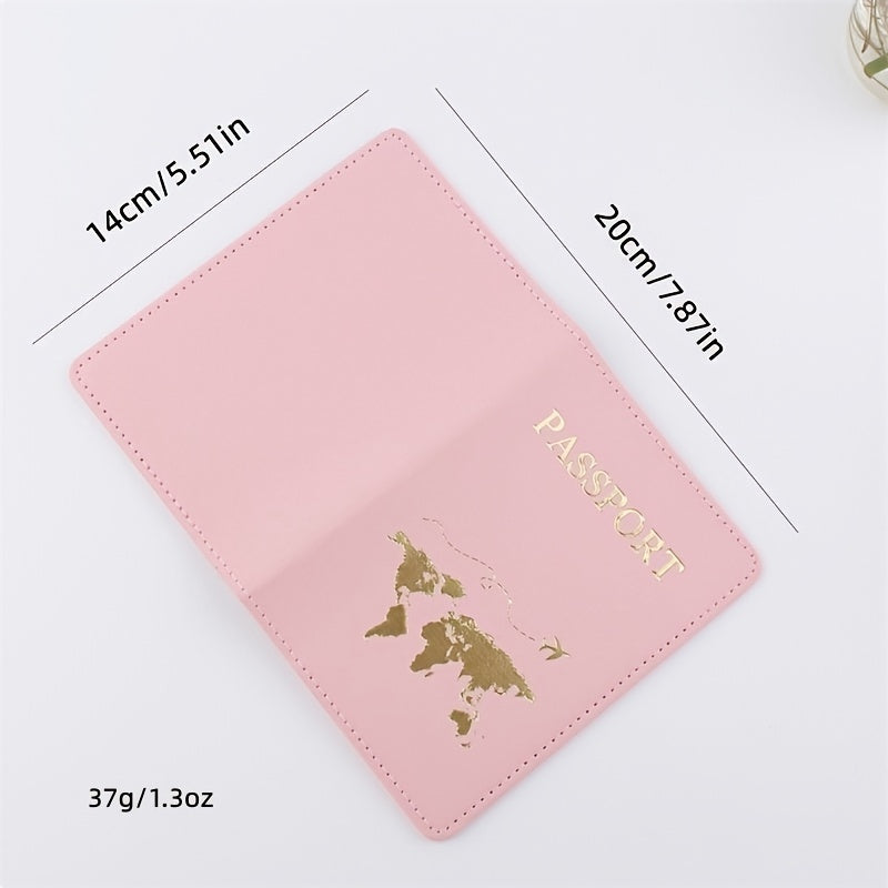 Leather Passport Holder ID Card Holder Wedding Gift Multiple Colors