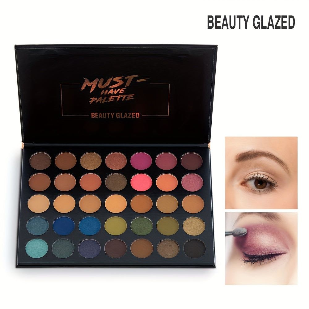 35 Colors Eyeshadow Palette Matte Long Lasting Cosmetics
