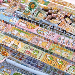 1000 Assorted Playful Designs DIY Bracelet Charms Reusable Paper Stickers