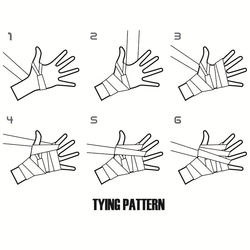 Shock Absorbing Hand Wraps for Karate Boxing Fitness Improve Performance