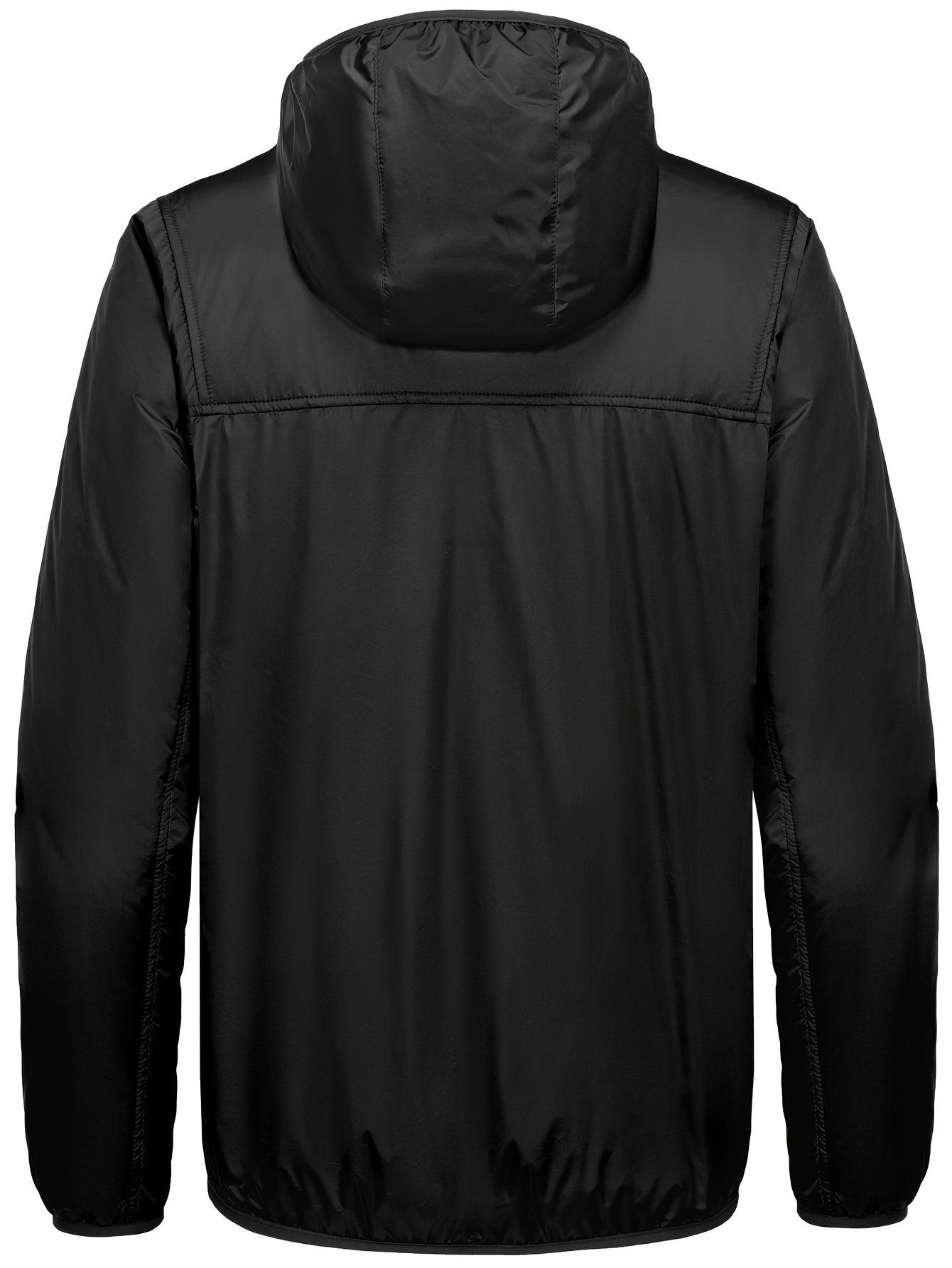 Men's Casual Hooded Windbreaker Jacket Lightweight Jacket