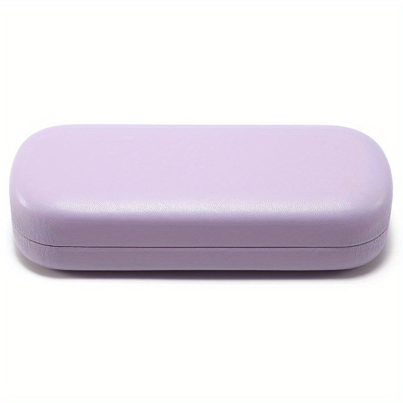 PU Leather Eyeglasses Case Shell Protective Case