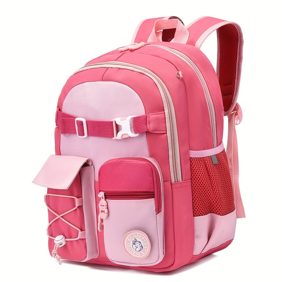 Kids Backpack Large Capacity Lightweight Travel Bag