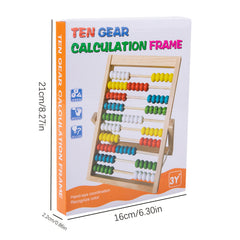 Wooden Abacus Counting Frame Toy for Kids - Educational Math Game
