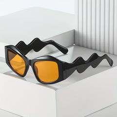 Y2K Irregular Sunglasses Funny Anti Glare UV400