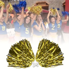 12pcs Cheering Poms Handheld Props Dancing Supplies