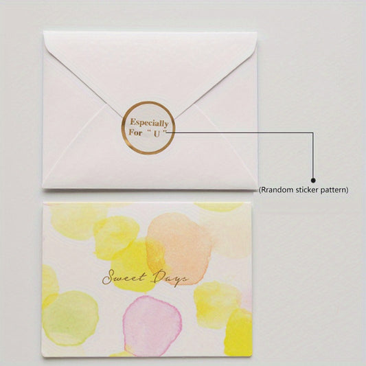 Baby Thank You Greeting Card - Couple Blessing Words