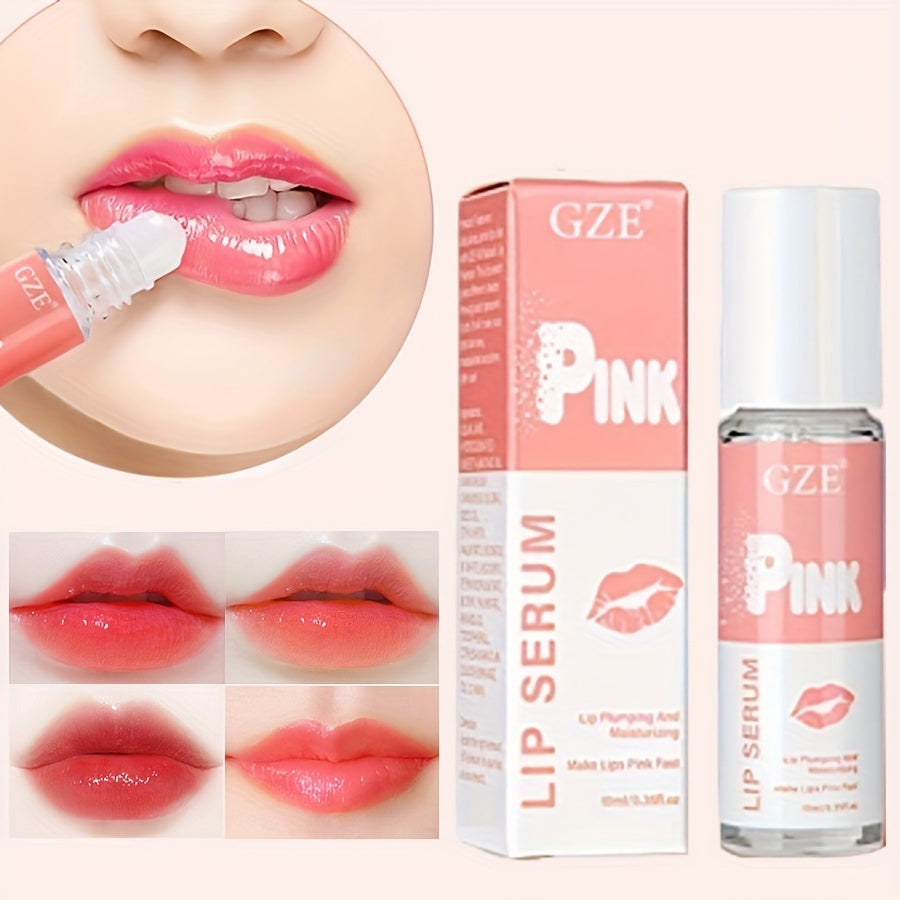 Magic Pink Lip Serum Moisturizing Nourishing Liquid Lipstick