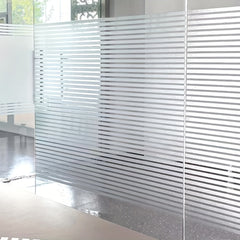 Stripe Glass Window Film Vinyl Removable Sticker UV Protection