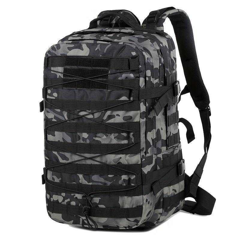 Large Capacity Camo Outdoor Backpack Mountaineering Travel Waterproof