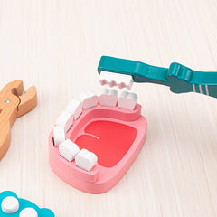 Kids Wooden Doctor Toy Set for Boys and Girls