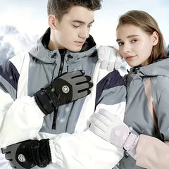 Winter Cycling Skiing Gloves Touch Screen Waterproof Windproof