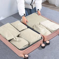 8pcs 9pcs Travel Storage Bag Toiletries Cosmetics Clothes Shoes Packing Cubes