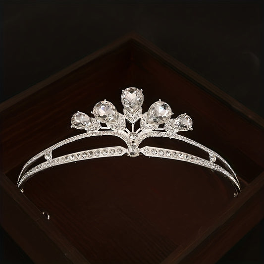 Rhinestone Crown Head Jewelry for Women