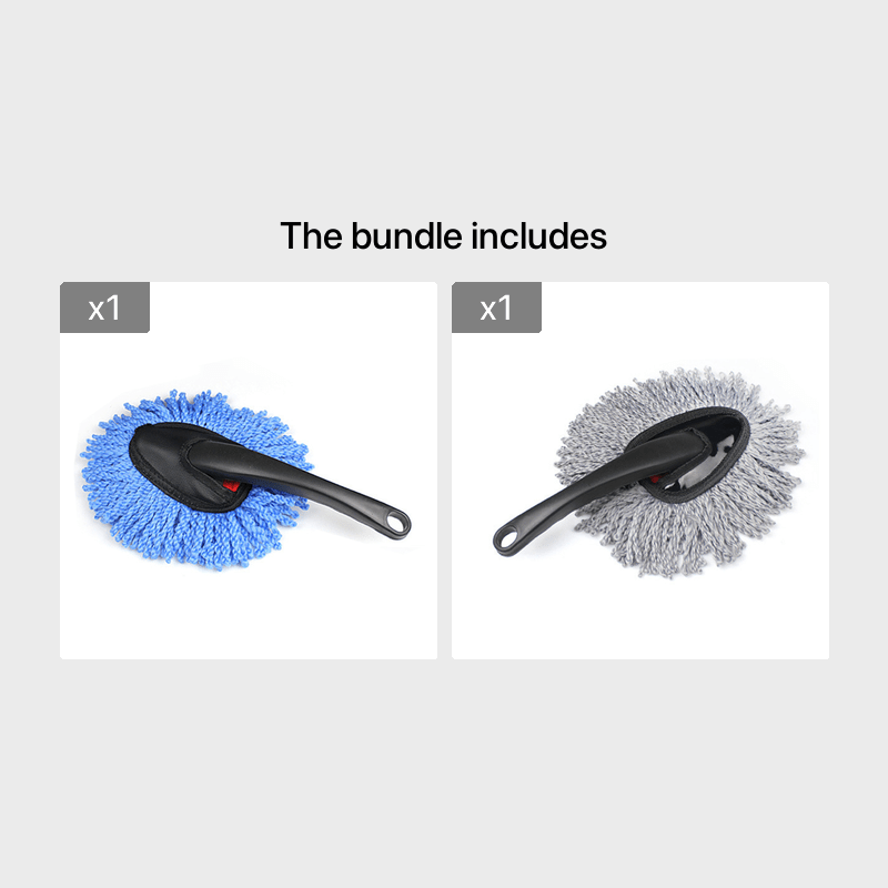 Car Dust Removal Easy Small Duster Wipe Soft Brush Cleaning Brush