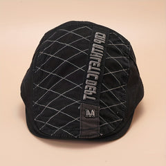 Washed Denim Curved Brim Baseball Cap
