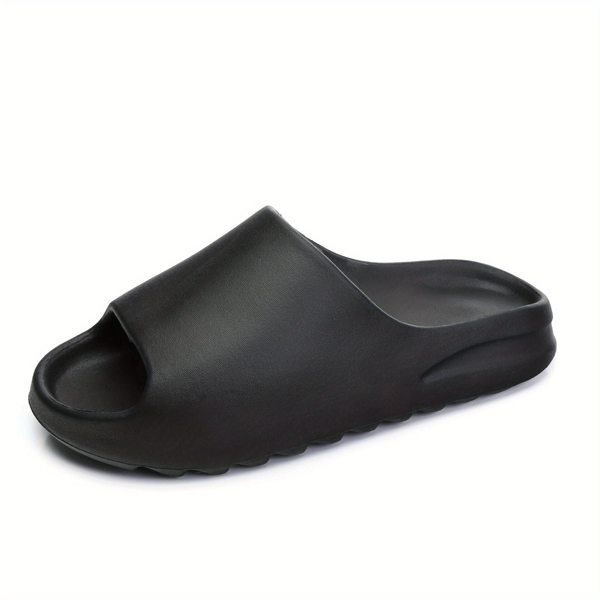 Men's Non Slip Platform Slides Comfortable Cloud Slides For Indoor Outdoor