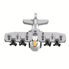 Brainrot Bombombini Building Block Model AI Shanionajing Fighter Jet Toy