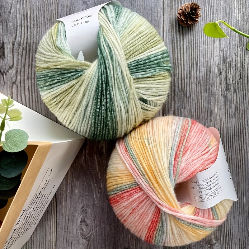 Jet Rainbow Acrylic Yarn for Crocheting & Knitting 458m