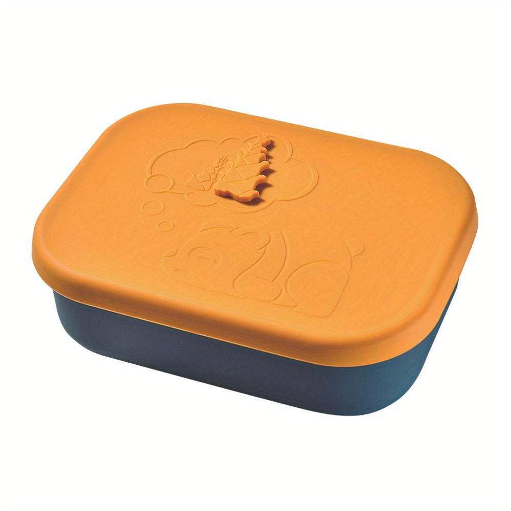 Portable Silicone Lunch Box Leakproof Container