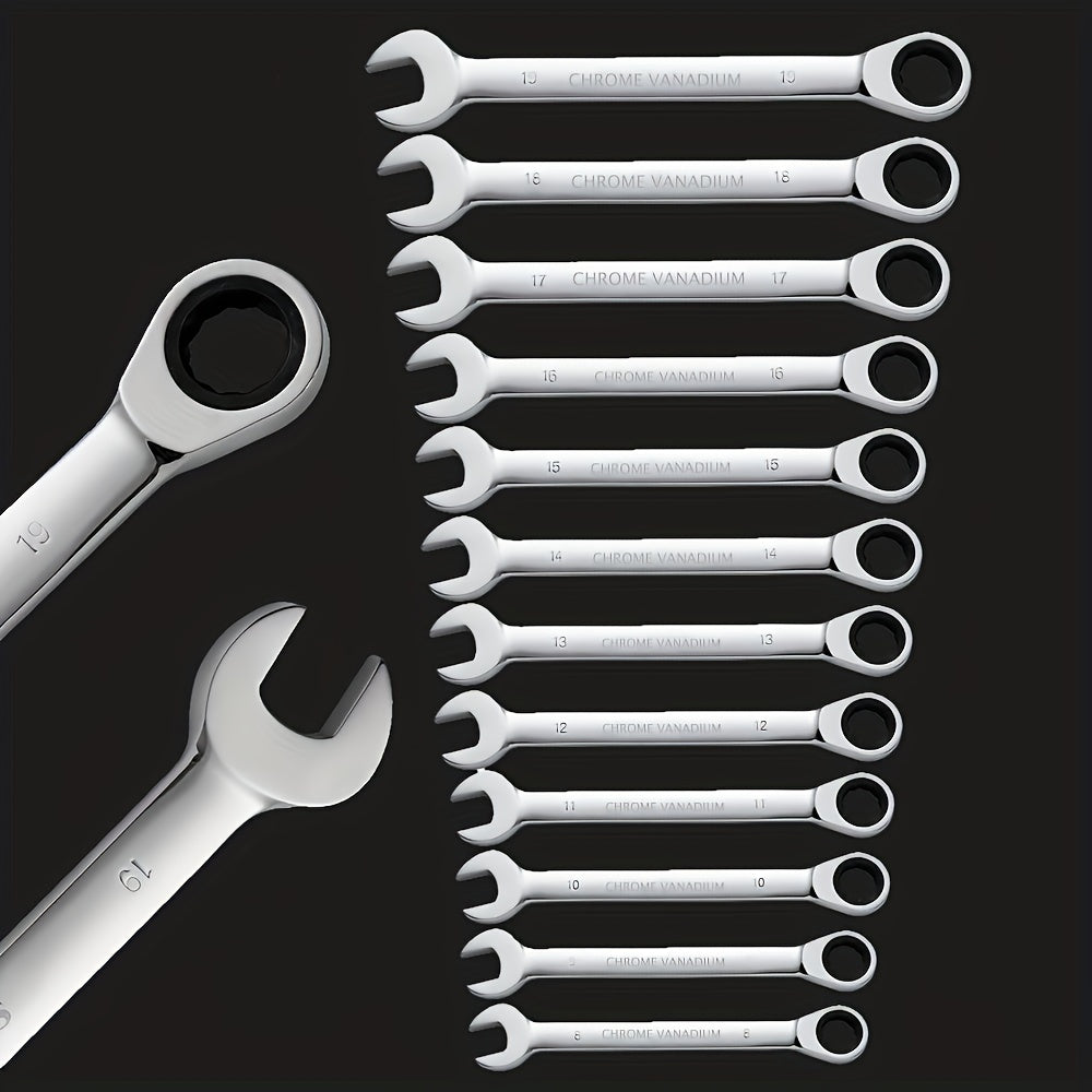 6MM 17MM Ratchet Wrenches Universal Spanners Car Repair Hand Tools
