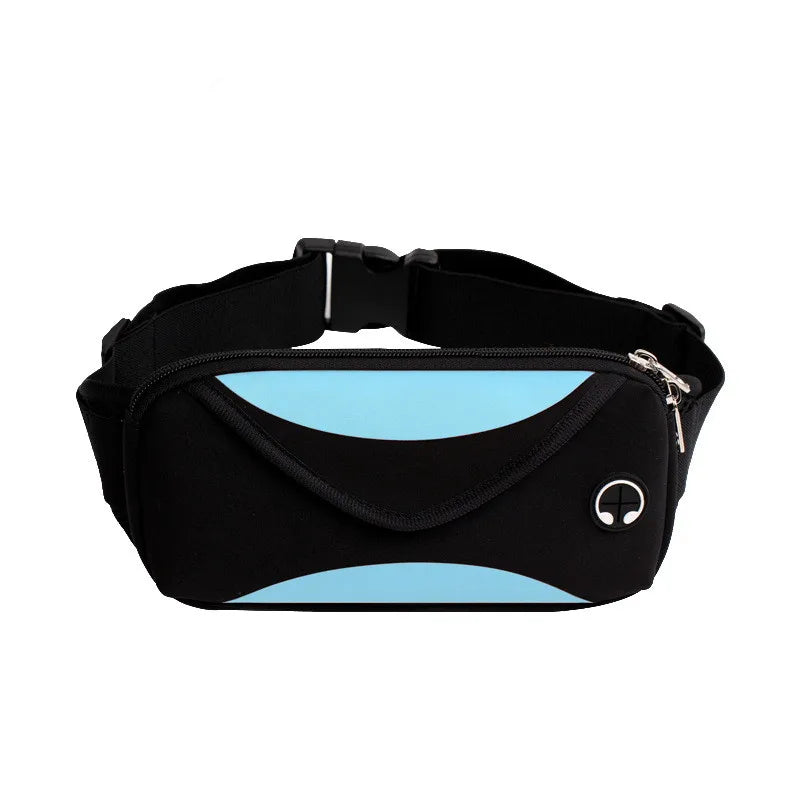 Waterproof Sport Waist Bag for Men Women, Running Belt Gym Fitness Hip Bag