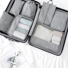 7pcs Clothes Storage Bags Multifunctional Waterproof Toiletry Stor