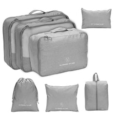 7pcs Clothes Storage Bags Multifunctional Waterproof Toiletry Stor