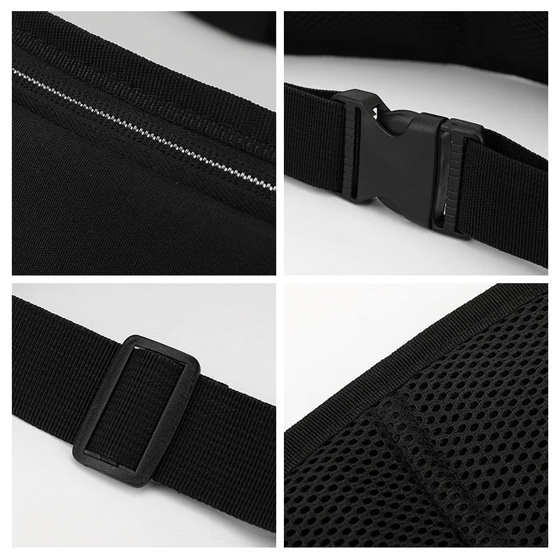Waterproof Invisible Mini Waist Bag Oxford Cloth Bag