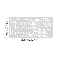 Christmas Wish Tree Wall Sticker - Waterproof Vinyl Decor