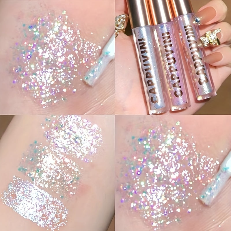 Liquid Eyeshadow Stick Glitter Eye Brightening Waterproof Highlighter