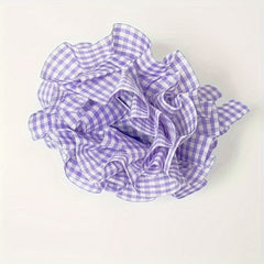 Plaid Ruffle Trim 0.98 x 39.37 DIY Sewing Applique - Assorted Colors