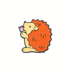 Animal Concert Hedgehog Brooch Metal Sense Costume Bag Accessories