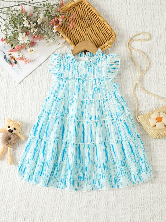 Girls Big Bow Princess Pompon Skirt A line Exotic Princess Skirt