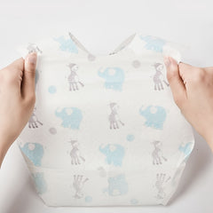 10-Pack Disposable Baby Bibs Random Style for 3 Months