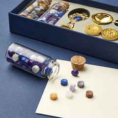 Wax Seal Stamp Kit Envelope Sealing Wax With Box Creative Star Wax Seal Beads