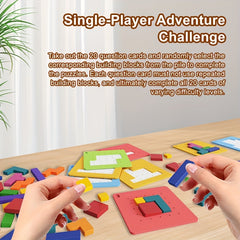 128pcs Quick Battle Building Blocks Puzzle Board Game for Kids