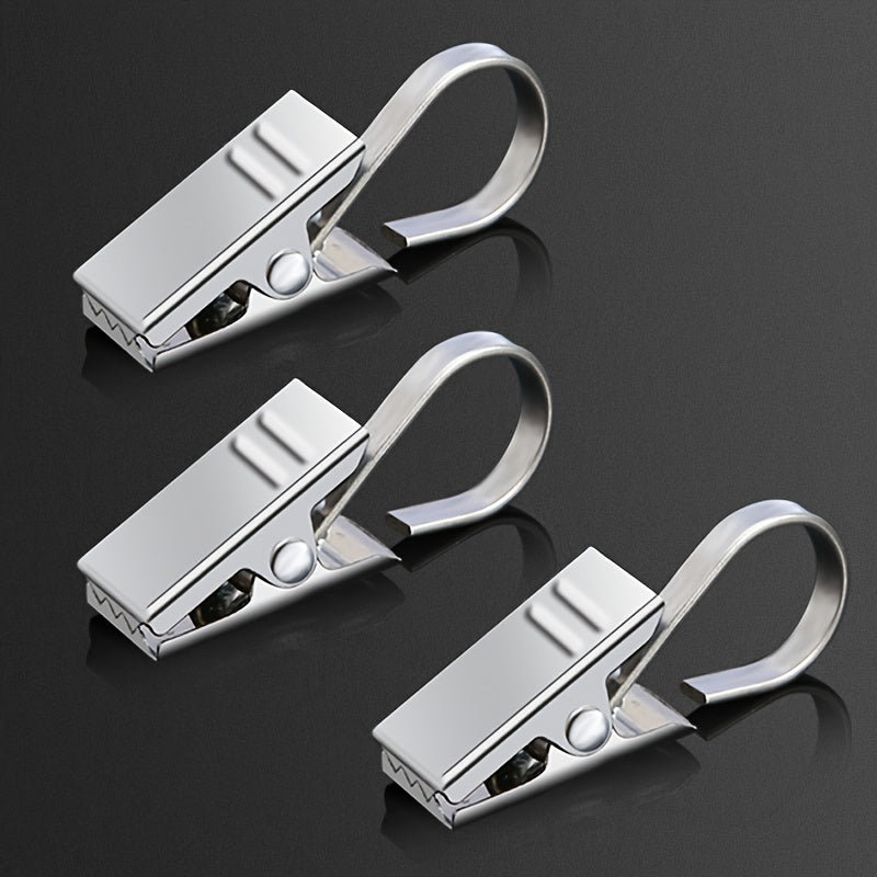 Stainless Steel Curtain Clip Buckle Ring, Home Decor, Bedroom Living Room