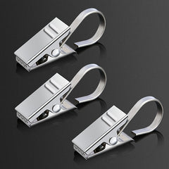 Stainless Steel Curtain Clip Buckle Ring, Home Decor, Bedroom Living Room