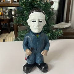 Scary Garden Gnome Nightmare Killer Statue Halloween Decoration